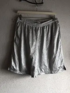 90s チャンピオン　グッドレギュラー　メッシュ　ショートパンツ　シルバー　L