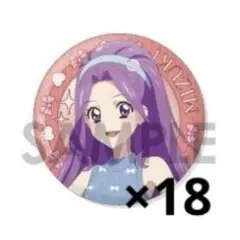 アイカツ！ Link RIBBON リンクリボン 神崎美月 缶バッジ 18点