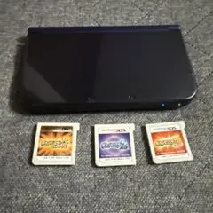 New Nintendo 3DS メタリックブルー ソフト3本セット