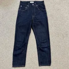 HATSKI テーパード デニムパンツ 0 日本製 濃紺 美品