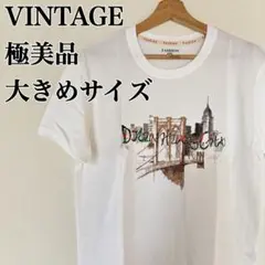 極美品⭐️ Tシャツ グラフィックプリント ホワイト