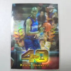 KEVIN GARNETT TOPPS CHROME 40 REFRACTOR