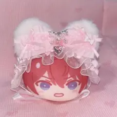 おまんじゅう ヘッドドレス 猫耳 ぬい服