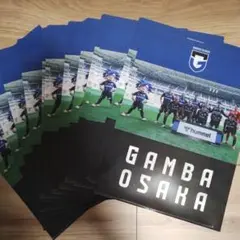 【未使用】GAMBA OSAKA ガンバ大阪　クリアファイル　12枚　まとめ売り