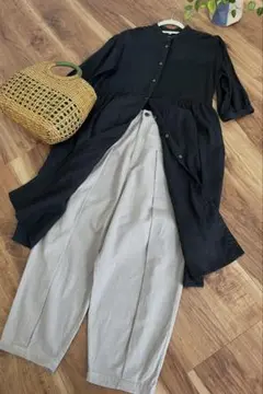 ナチュラルパンツ　べージュ
