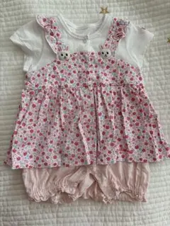 ミキハウス　うさこちゃん　ロンパース