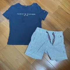 トミーヒルフィガー　男の子 80 半袖　短パン