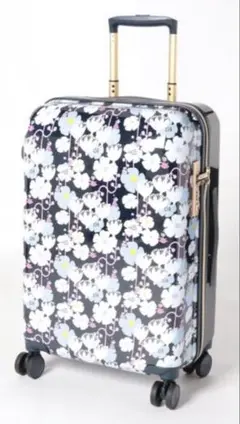 MOOMIN キャリーケース 51L 多色花柄　未使用