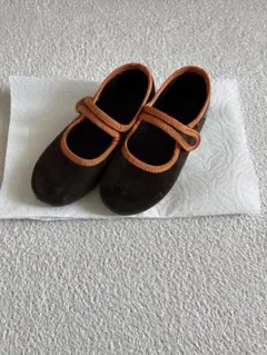 Cienta シエンタ ベロア 茶色 ブラウン 17cm EU28