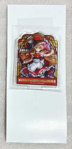 東方ロスワ ステンドグラス風アクスタ 霧雨魔理沙