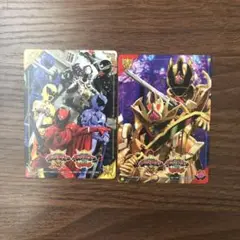 王様戦隊キングオージャーVS暴太郎戦隊ドンブラザーズ カード　入場者特典