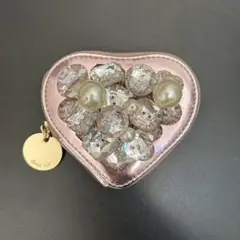 deux lux ハート型コインケース ピンク