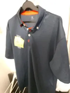 Champion ネイビー ポロシャツ