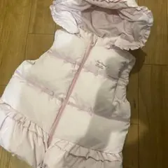 新品未使用 Bebe フェザー入りダウンベスト 140