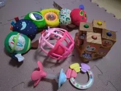 カラフルな知育玩具セット