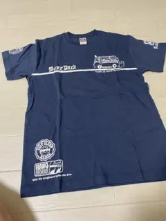 一度着用　サーフデイズ　ネイビー　バス　60 M 綿100％　半袖　Tシャツ