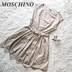 【匿名配送】MOSCHINO モスキーノ ノースリーブワンピース イタリア製