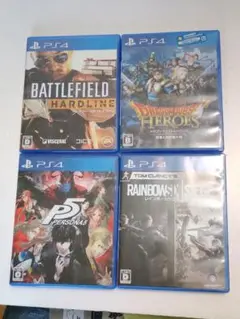 ★PS4 ソフト4本 まとめ売★