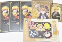 鬼滅の刃 我妻善逸 ポストカード クリアカード セット