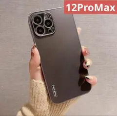 【新品未使用】iPhone12ProMaxケース BLK