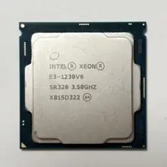 INTEL XEON E3-1230V6