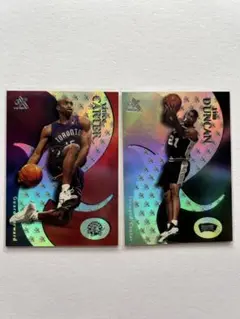 Vince Carter & Tim Duncan NBAカードセット