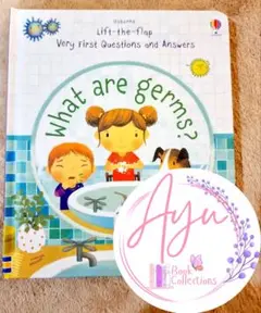 英語絵本 Usborne what are germs しかけ絵本 洋書