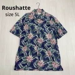 ◆ Roushatte アロハシャツ かりゆしウェア ハワイアン 5L