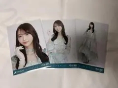 乃木坂46 弓木奈於 生写真 ネーブルオレンジ 楽曲衣装 3種 コンプ
