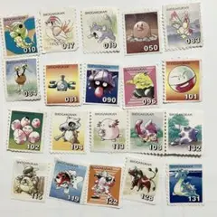 ポケモン 小学館 切手風スタンプ セット売り