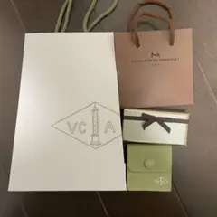ヴァンクリーフu0026アーペル ヴァンクリ ポーチ チョコレート
