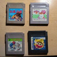 ゲームボーイソフト　4本セット