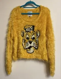 【HALFMAN(ハーフマン)】TIGER JACQUARD MOHAIR