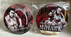 ワンピース　輩缶バッジ　ミホーク