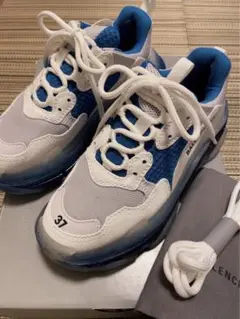 バレンシアガ BALENCIAGAトリプルS tripleSクリアソール 37