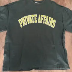 WEGO PRIVATE AFFAIRS Tシャツ M ダークグリーン