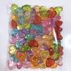 大袋約500g ぷっくり大きめハート　約80個
