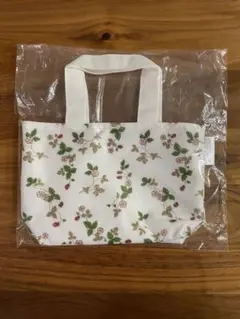 WEDGWOOD ストロベリー柄 手提げ袋