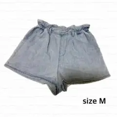 【美品】 ショーパン　デニム　レディース　古着