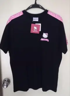 ハローキティ　ヒョウ柄　プリント　Tシャツ