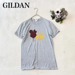 【ギルダン】半袖プリントTシャツ （S）クルーネックカジュアル 英字ロゴ