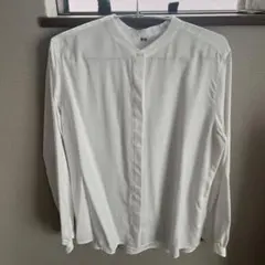 UNIQLO ホワイト 長袖シャツ M