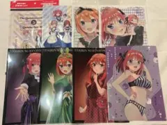 五等分の花嫁 クリアファイル まとめ売り 7点セット