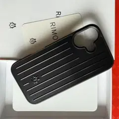 未使用-RIMOWA リモワ iPhone 16 ケース ブラック