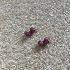 ユナイテッドアローズ　ノットデザイン カフス ピンク