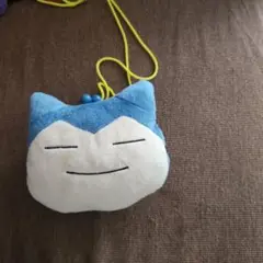 カビゴン ぬいぐるみポーチ 青