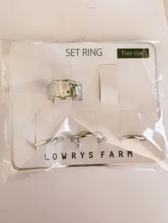 LOWRYSFARM セットリング 4点