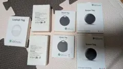 新品 7個セット Apple対応 Airtag 紛失防止 追跡 エアタグ