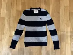 Abercrombie & Fitch ストライプニットセーター M
