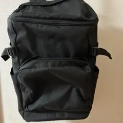 無印良品　肩の負担を軽くする　撥水上から開くリュックサック